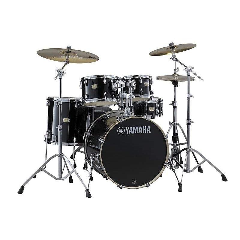 Yamaha Stage Custom Birch 5-Piece Drum Kit with Hardware | Raven Black