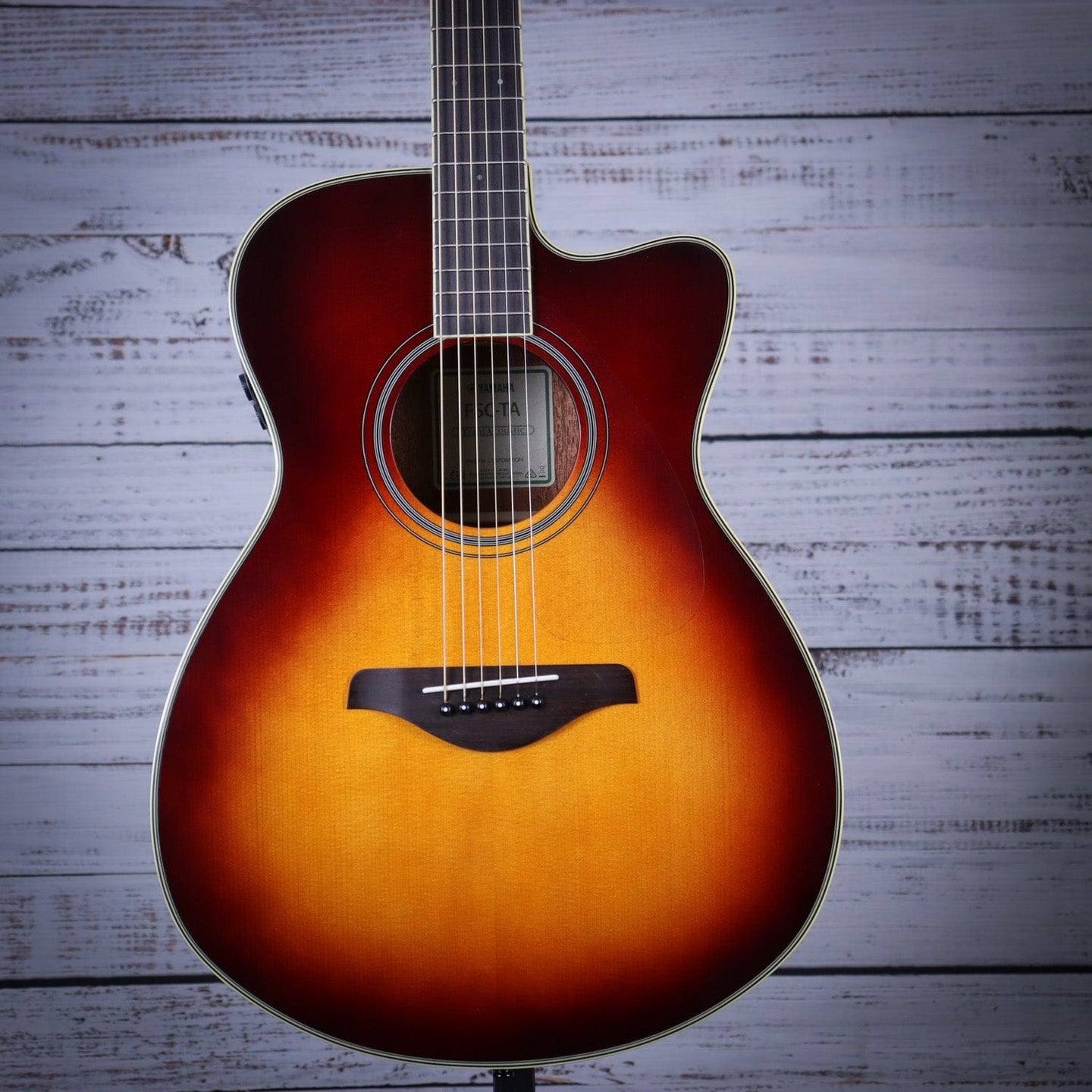 Yamaha TransAcoustic FSC-TA | Brown Sunburst