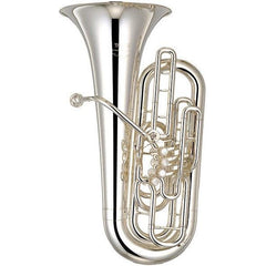 Yamaha YFB-621 Professional Series F Tuba | 3/4 Size YFB-621S - Silver Plated