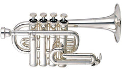 Yamaha YTR-6810S Professional Bb / A Piccolo Trumpet | Silver Finish