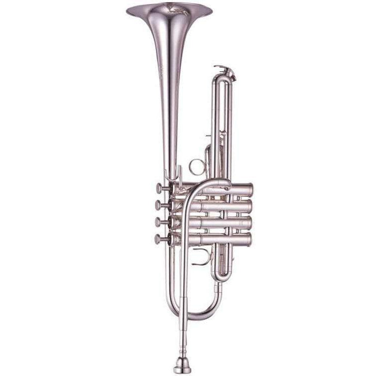Yamaha YTR-9630 Custom Specialty Keyed Eb Trumpet | Silver Finish
