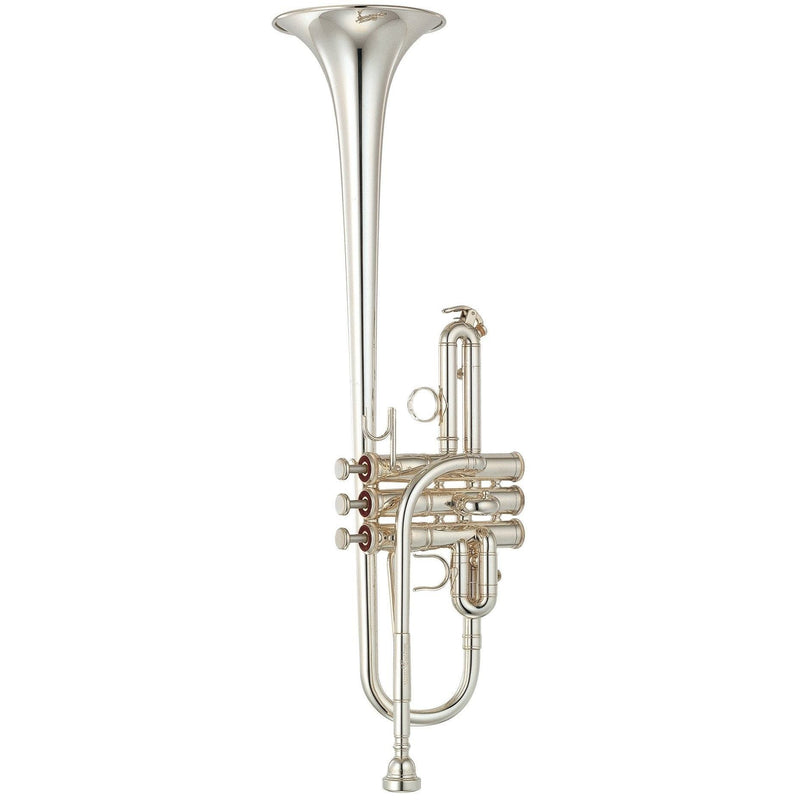 Yamaha YTR-9635 Custom Specialty Keyed Eb / E Trumpet | Silver Finish