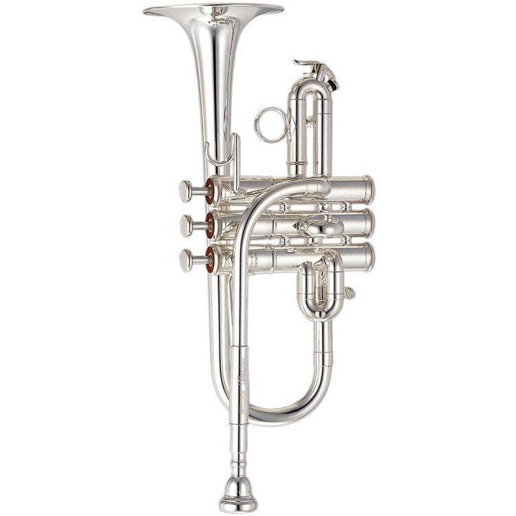 Yamaha YTR-9710 Custom G / F Piccolo  Trumpet | Silver Finish