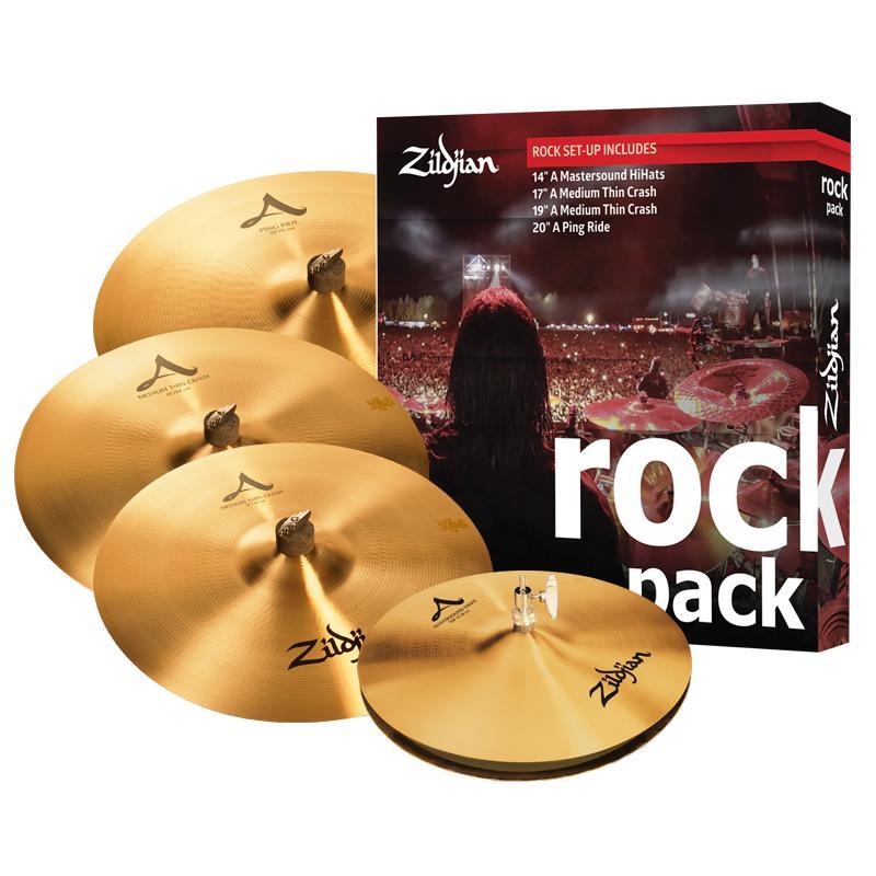 Zildjian A0801R Rock A Cymbal Pack